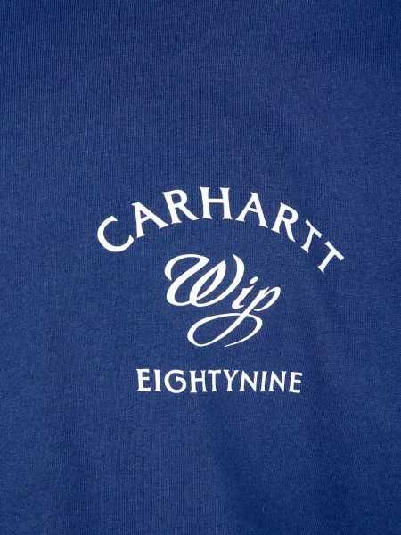 Tricou Carhartt Wip cu imagine albastru