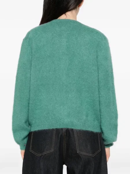 Cardigan Phisique Du Role de mohair verde