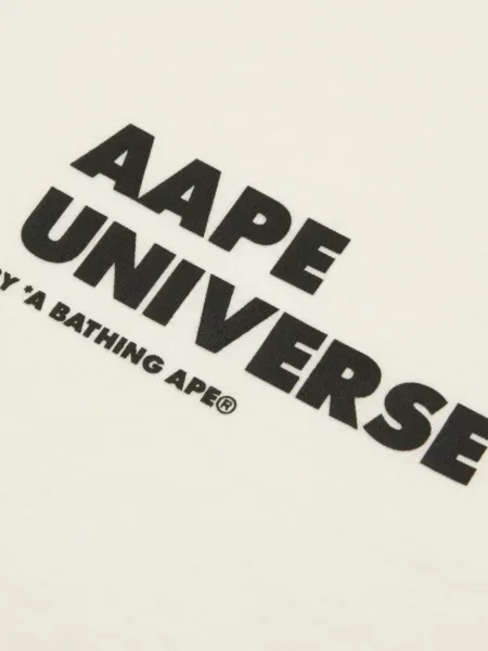 Aplikált pólóing Aape By *a Bathing Ape® fehér