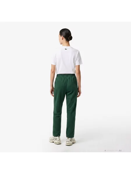 Lacoste Spodnie Dresowe O Regularnym Kroju zielony