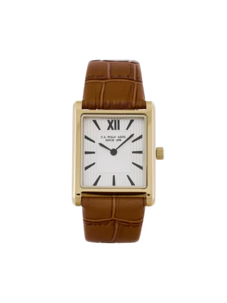 Zegarek U.S. Polo Assn. brązowy
