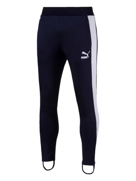 Pantaloni Puma alergare albastru