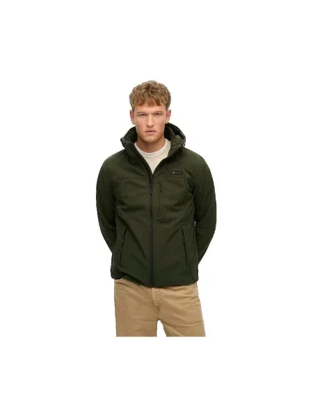 Softshell kabát Superdry zöld