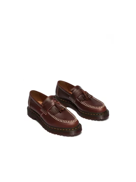 Dr. Martens Adrian Ben Tassel Loafer mokasyny skórzane brązowe