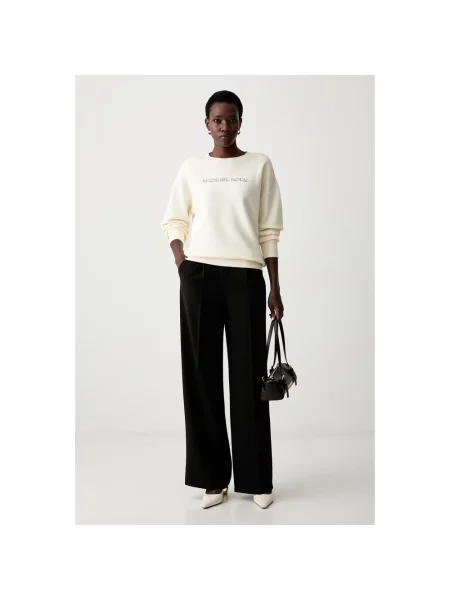 Bluza Michael Kors z logo beżowa