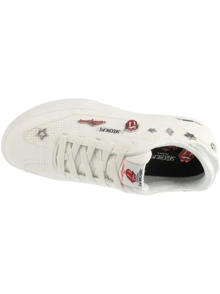 Félcipő Skechers strasszokkal fehér