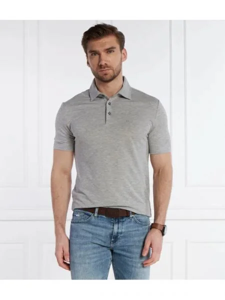 BOSS BLACK Polo Press negru