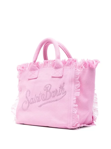Geantă shopper Mc2 Saint Barth roz