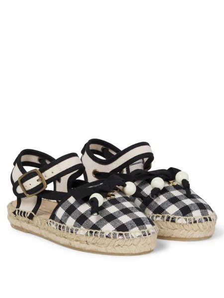Gyerek espadrilles Bonpoint fekete