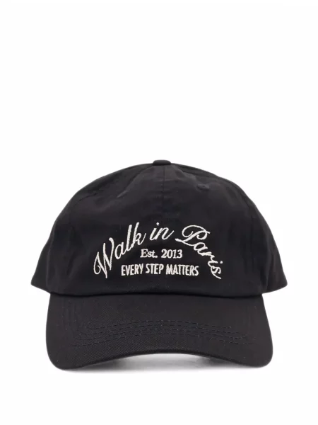 Șapcă Walk In Paris cu broderie negru