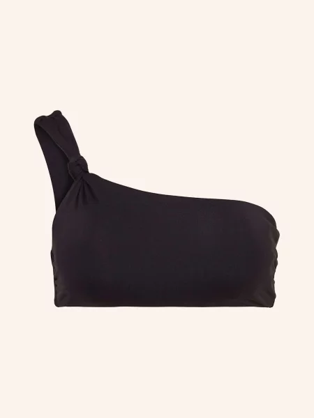 Plavky Seafolly na jedno rameno černé
