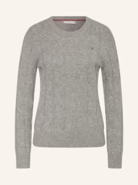 Tommy Hilfiger Sweter grau szary