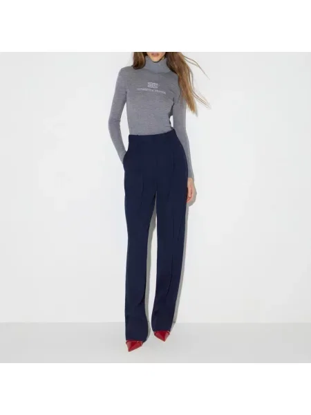 Spodnie Elisabetta Franchi niebieskie