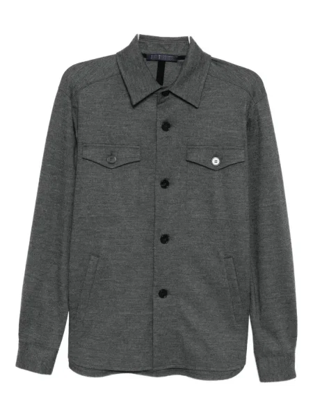 Вълнено яке Harris Wharf London сиво