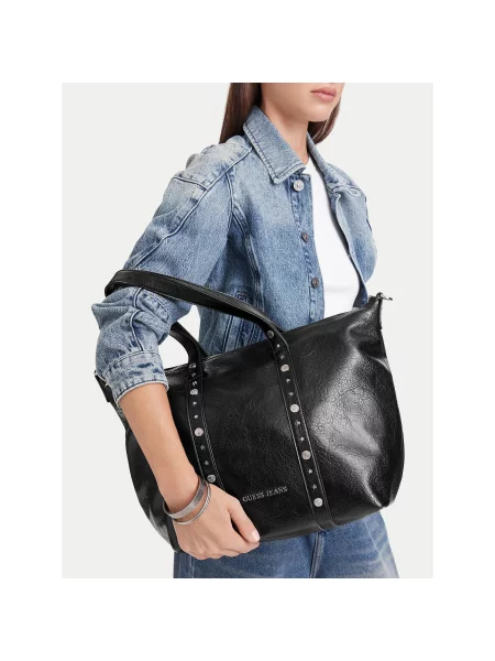 Torbica Guess Jeans crna