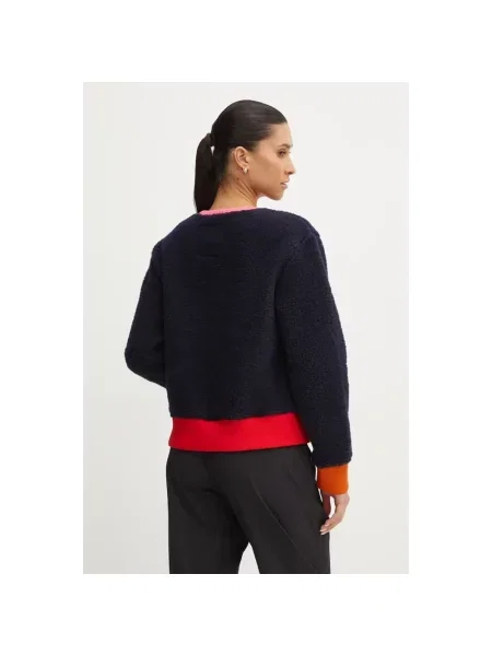 Sweter Rossignol wełniany niebieski