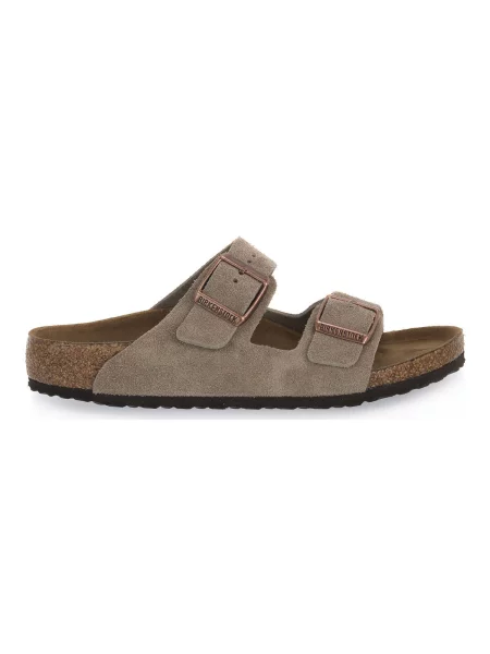 Pantofle Birkenstock béžové