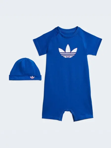Adidas Originals kombinezon za bebe od pamuka plava