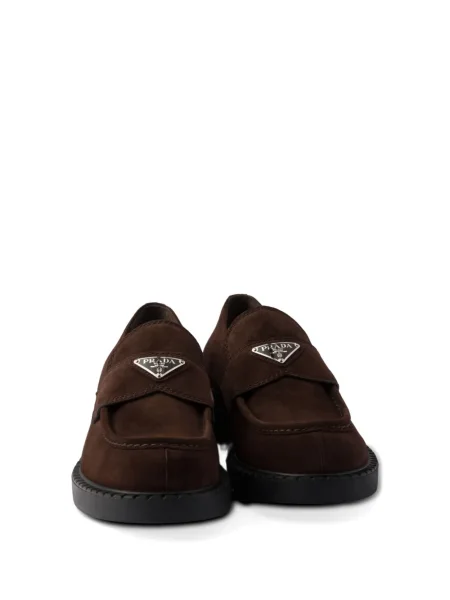 Pantofi loafer Prada maro