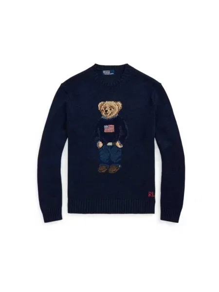 Sweter Polo Ralph Lauren niebieski