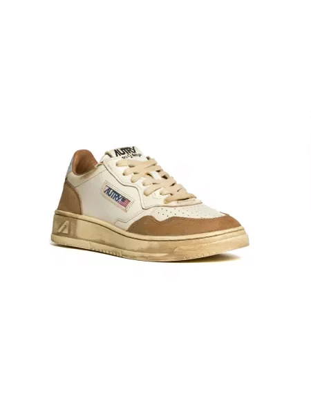 Sneakersy Autry retro białe