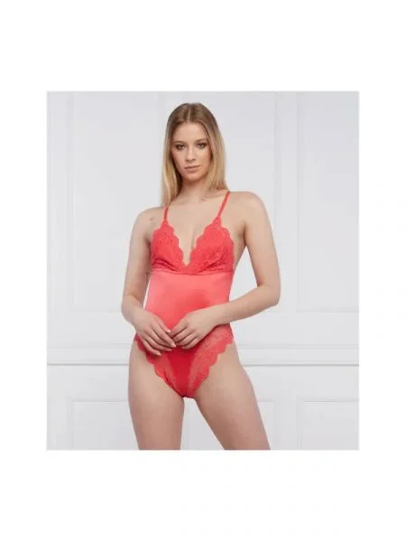 Guess De satin body ANOUK roșu