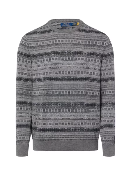 Polo Ralph Lauren sweter wełniany szary