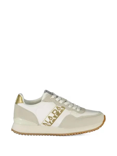 Sneakerși Napapijri cu imagine alb