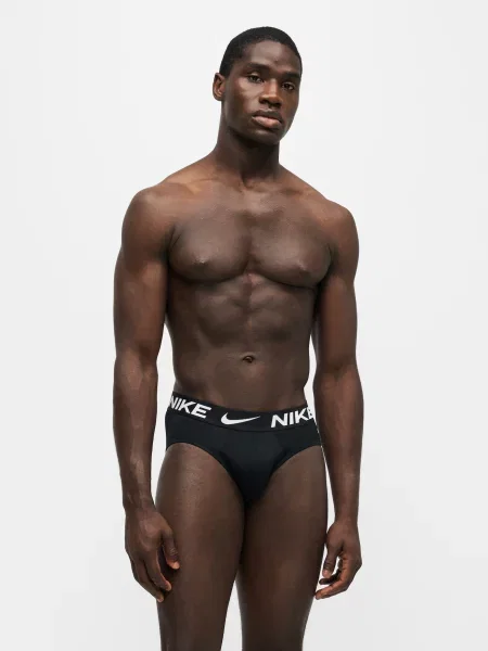 NIKE Underwear Nohavičky ESSENTIAL / biela čierna