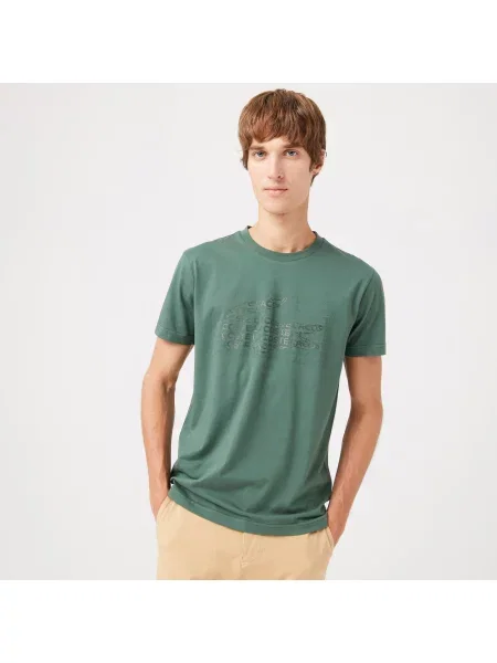 Lacoste Koszulka Lacoste zielona