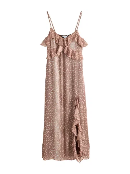 Next Rochie maro deschis alb