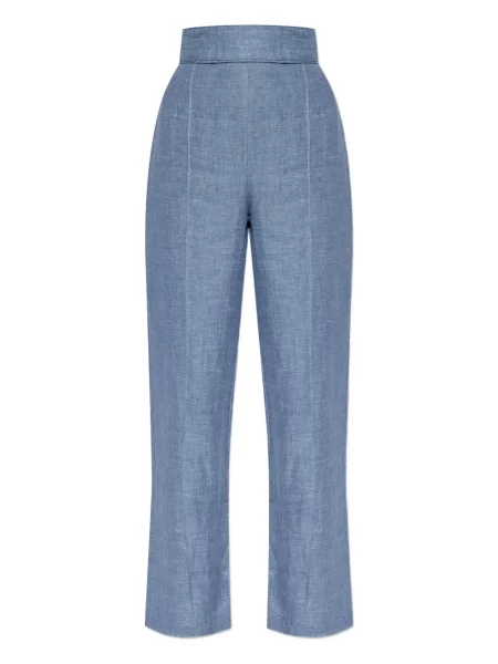 Spodnie Posse o krotszym kroju niebieskie