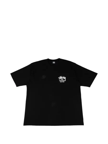 Tricou Stüssy cu imagine streetstyle negru
