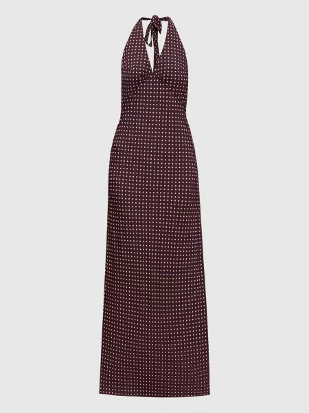 Сукня Rosa з відкритою спиною Faithfull коричнева