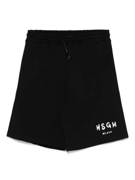 Szorty dziecięce Msgm czarne