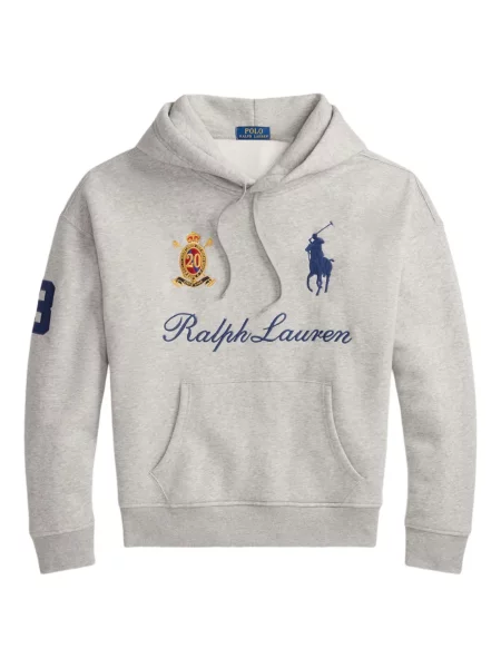 Șapcă Polo Ralph Lauren cu două rânduri de nasturi de in în carouri albastru