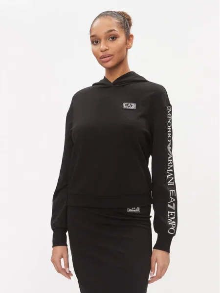 Dámska mikina Emporio Armani Natural Black čierna
