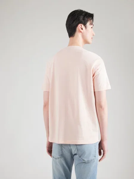 BOSS Tricou Bass Roz alb