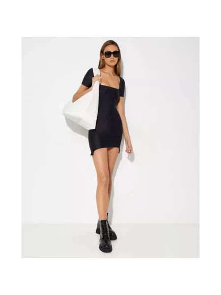 Sukienka mini Courreges czarna