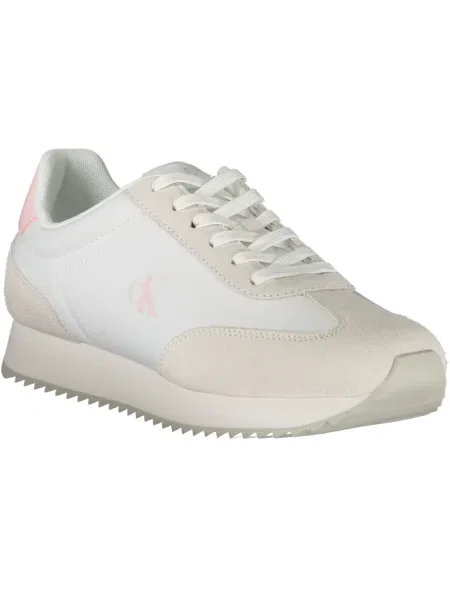 Calvin Klein Jeans Sneakers Runner Laceup Mg Mix alb