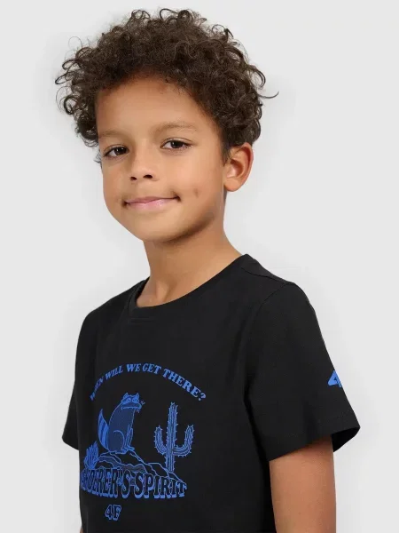 Tricou copii 4f negru