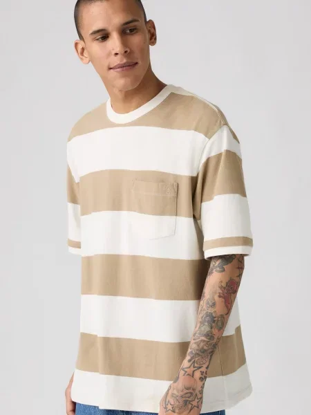 LEVI'S ® Tričko béžová biela