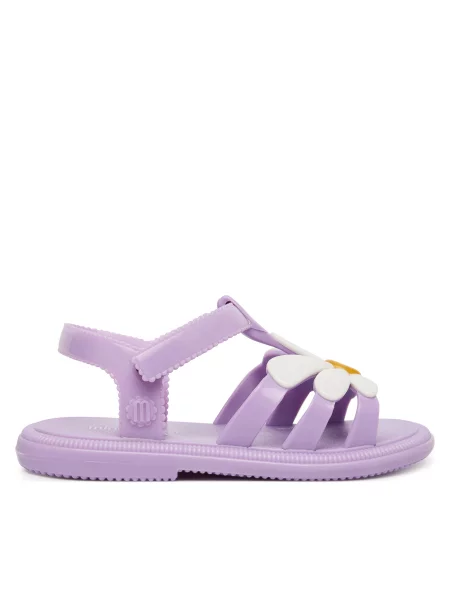 Sandali Melissa Mini Melissa Hip Bloomy Bb vijolična