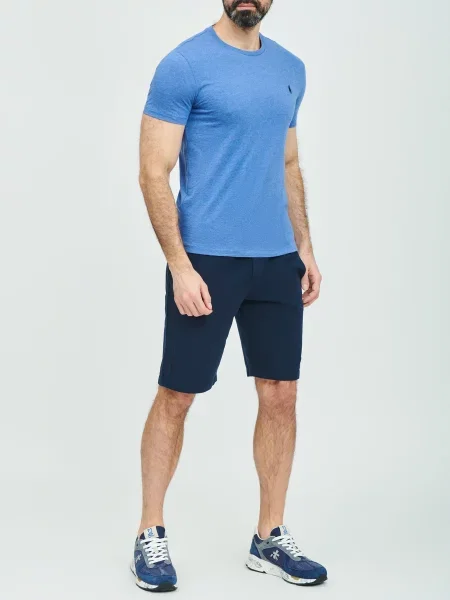 Футболка Polo Ralph Lauren блакитна