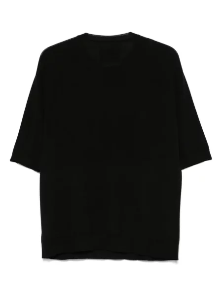 Tricou Moschino tricotate negru