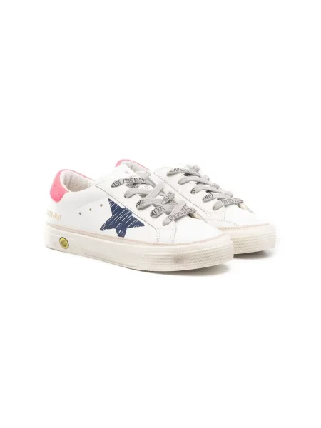 Sneakersy dziecięce Golden Goose May białe