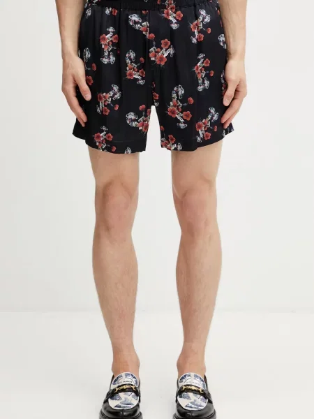 RHUDE Turbo Floral pantaloni scurți cu vâscoză bărbați