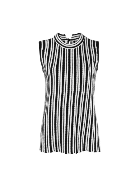 Top Jil Sander biznesowy biały