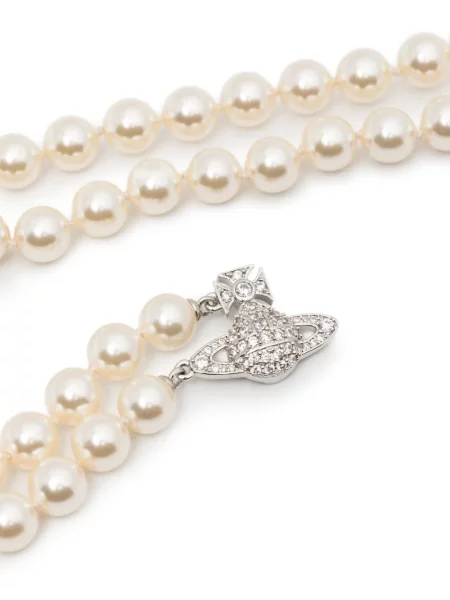 Colier Vivienne Westwood cu perle