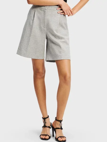 Шорти Karl Lagerfeld з джерсі сірі